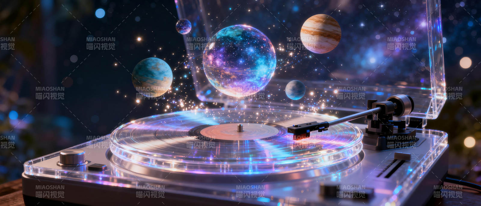 宇宙唱片机图片