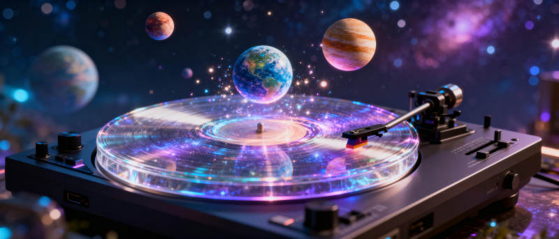 宇宙DJ 星轨流转图片