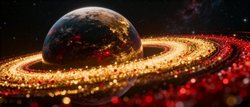 星环地球奇观图片