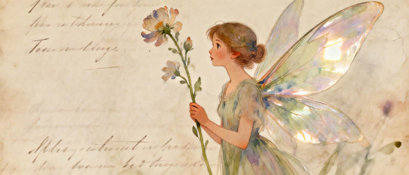 花仙子的梦幻时刻图片