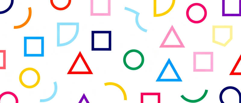 多彩几何图案图片