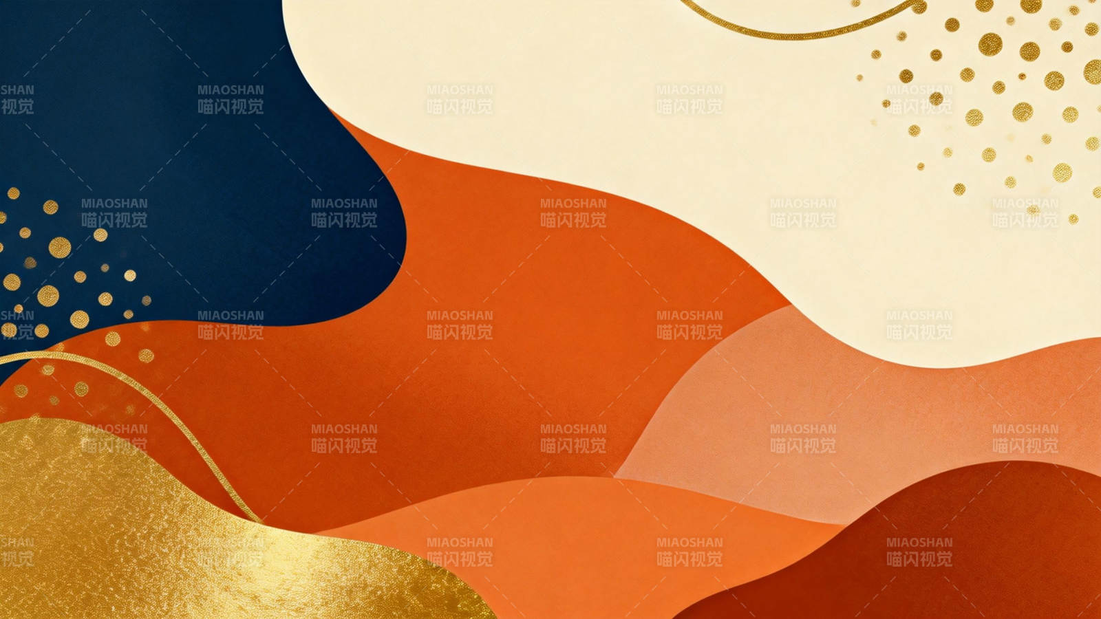 抽象色彩波浪图图片