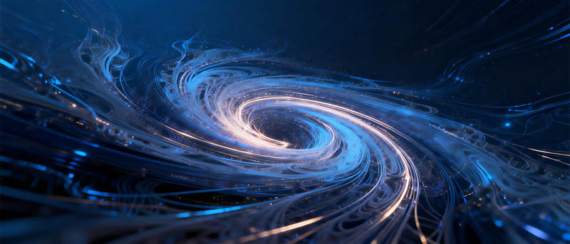 蓝色漩涡之眼图片