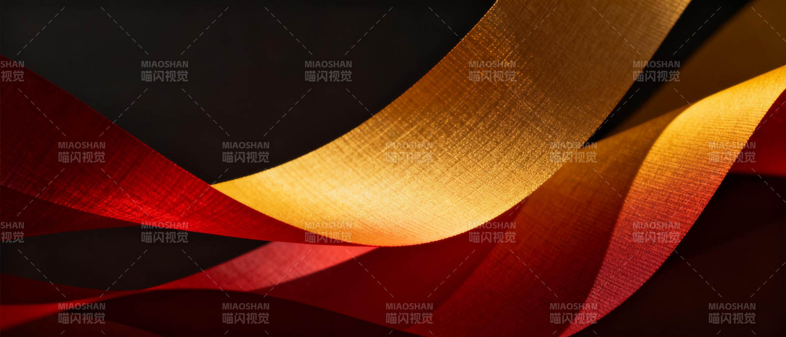 流光溢彩的丝带图片