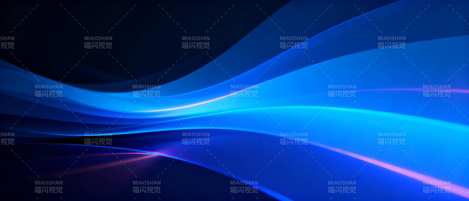 蓝光流动之美图片