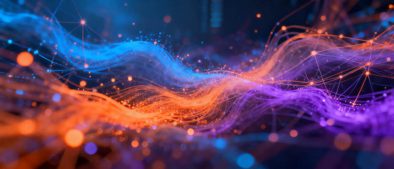 光流交织的梦幻之境图片