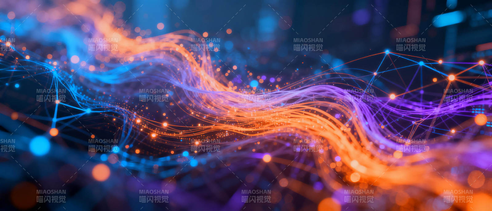 数据流光网络图片