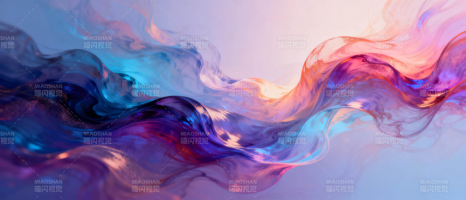 梦幻色彩流动图片
