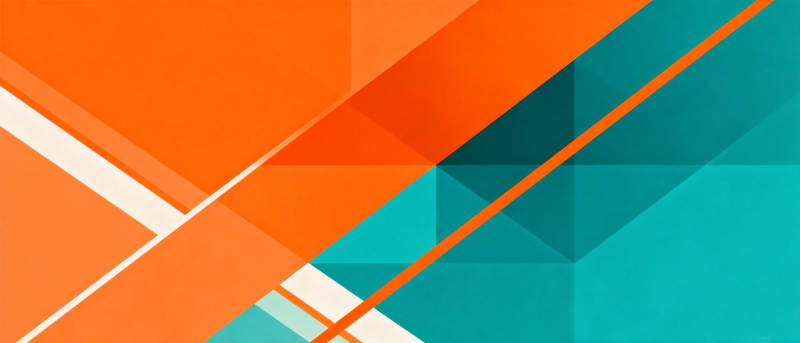 几何色彩拼接图片