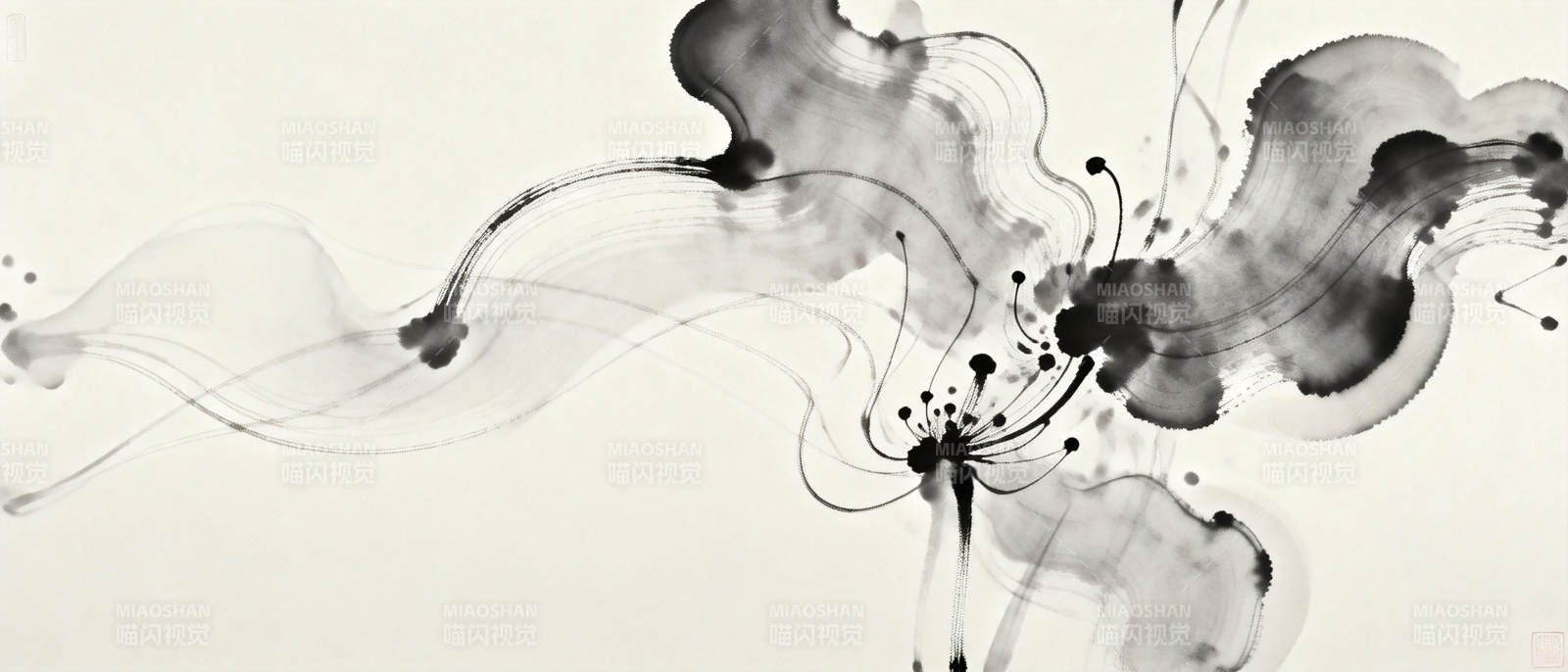 墨舞翩跹图片