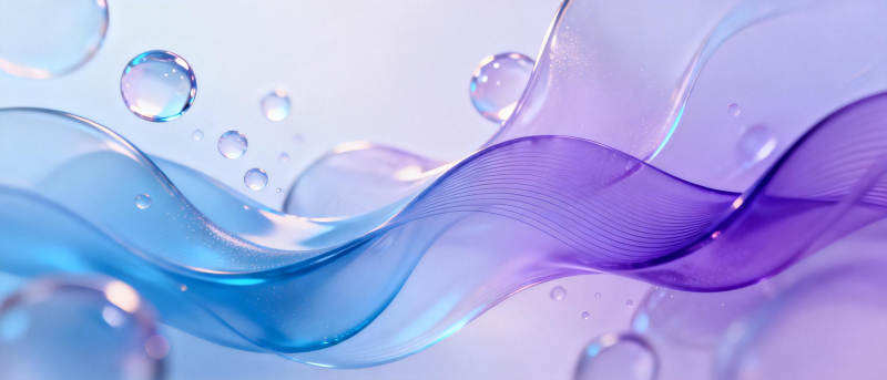 流光溢彩的水波图片