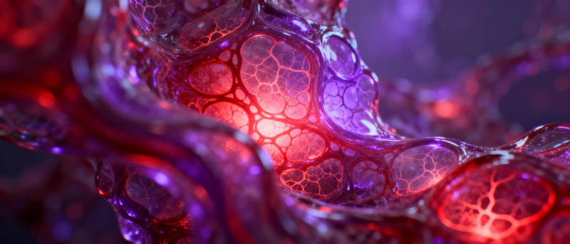 神秘生物光脉图片