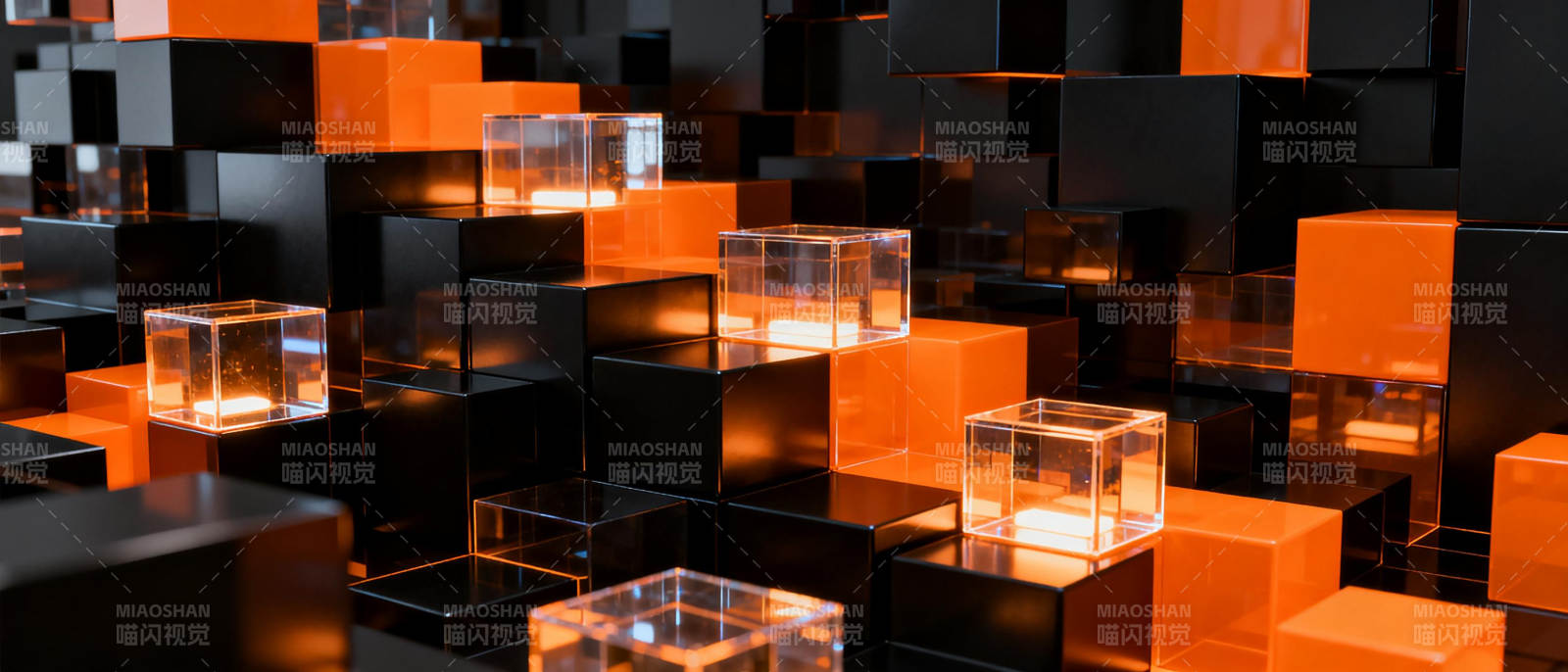 光影立方阵图片