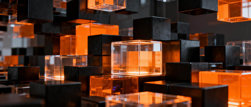 光影立方艺术装置图片