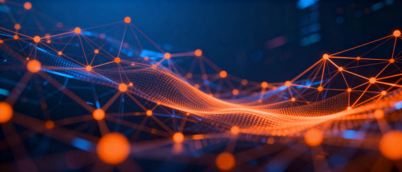 科技网络连接图片