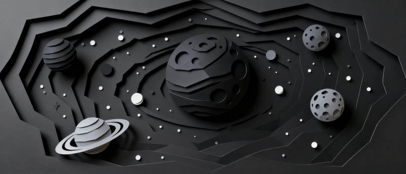 宇宙星球模型图片