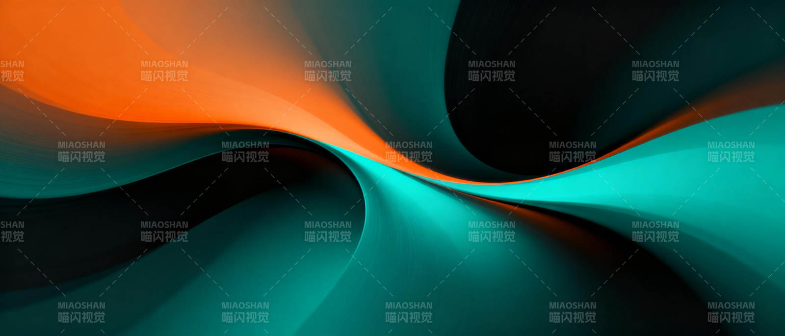 流光溢彩的抽象艺术图片