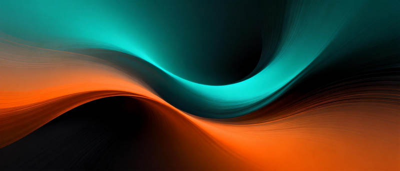 流光溢彩的曲线图片