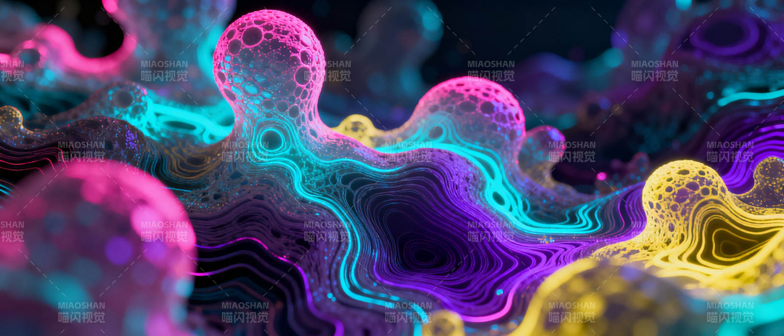 炫彩流体幻境图片