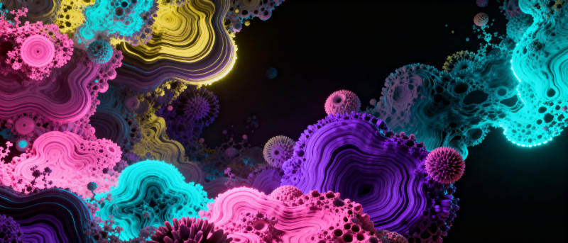 幻彩宇宙奇观图片