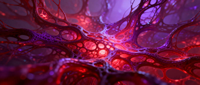 紫红脉络迷宫图片