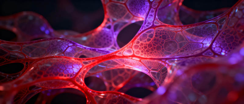 炫彩细胞网络图片