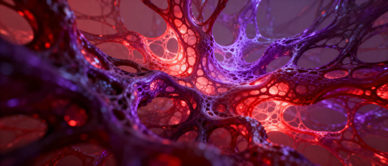 梦幻紫红交织图片