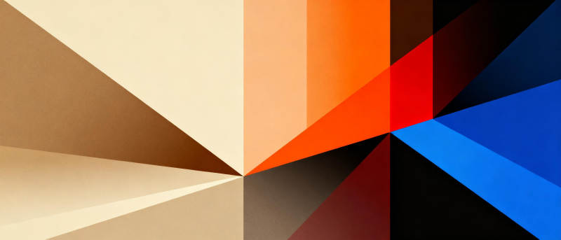 几何色彩拼接图片