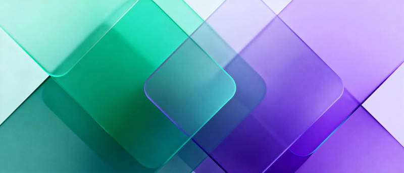 渐变色方块艺术图片