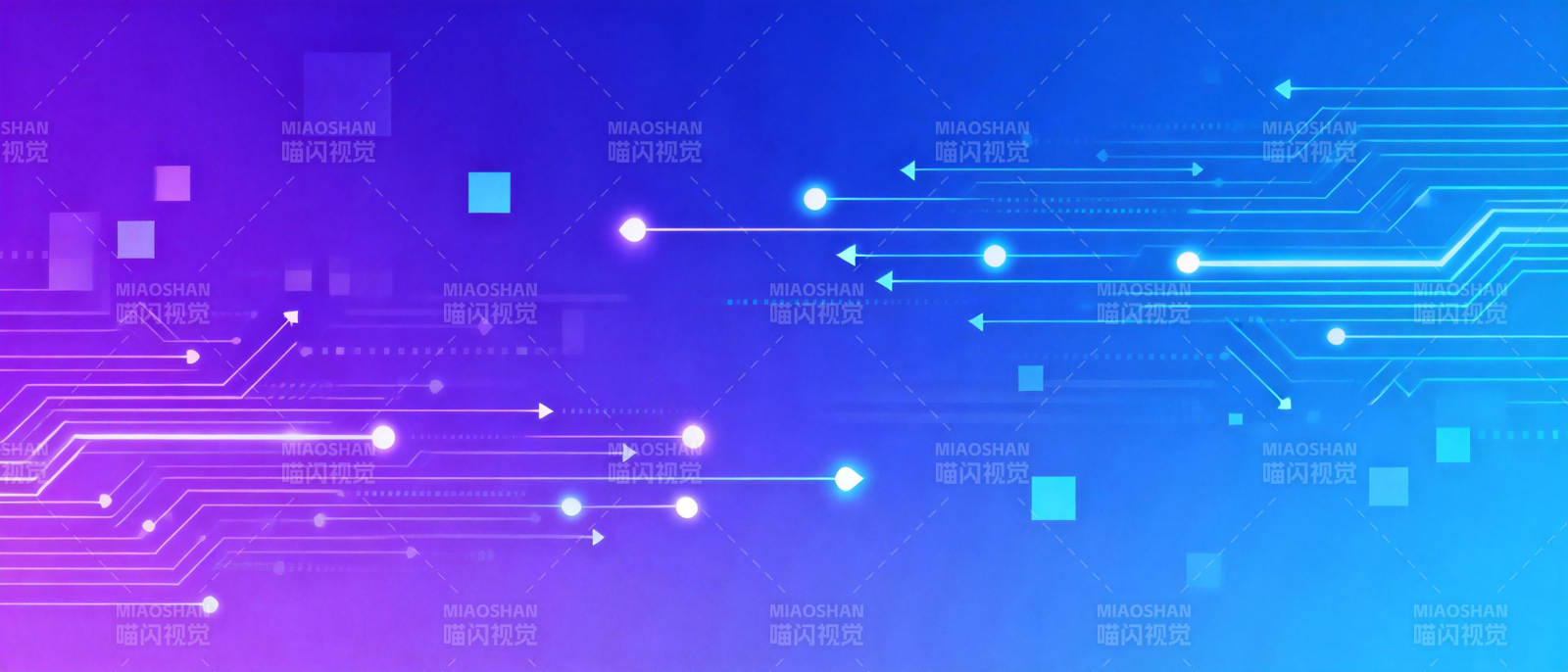 科技电路光效图片