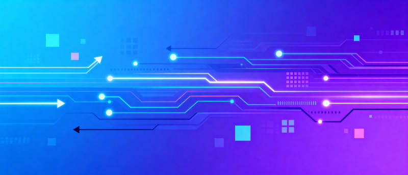 科技电路光效图片