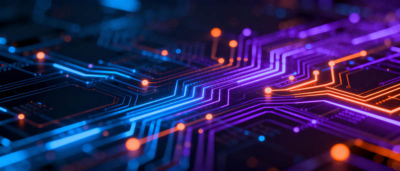 炫彩电路板图片