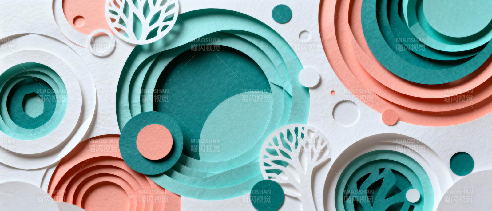 几何色彩拼贴艺术图片