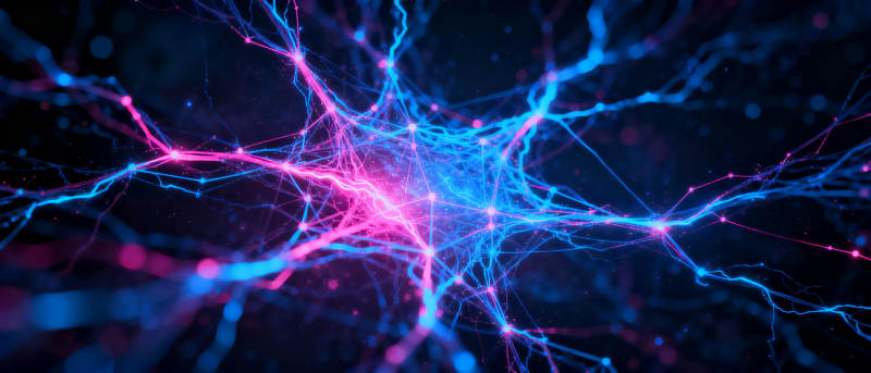 神经网络光效图图片