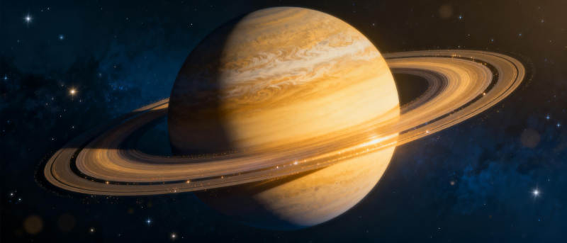 土星环之美图片