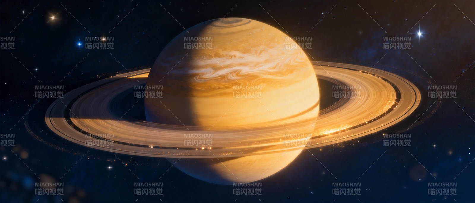 土星环之美图片