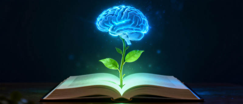 书页生脑花图片