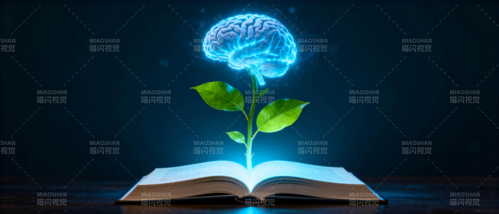 知识孕育智慧之光图片