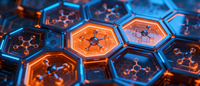 科技蜂巢结构图片