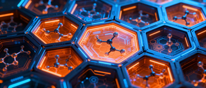 科技蜂巢结构图片