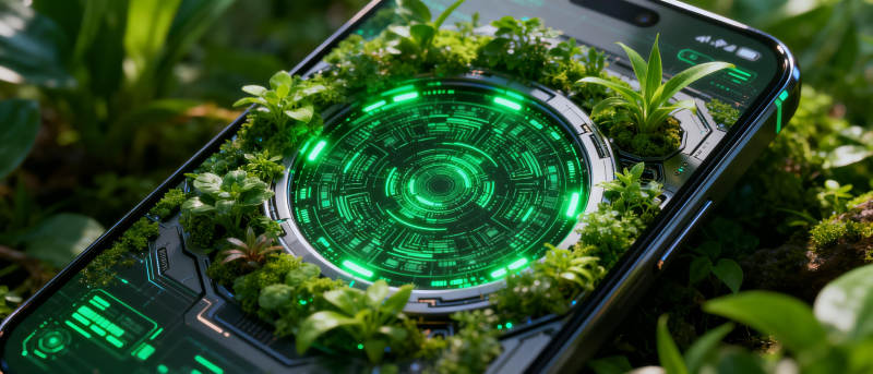 科技与自然共生图片