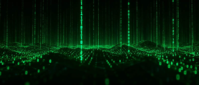 数字矩阵世界图片