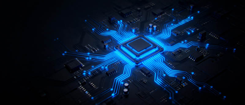 芯片科技之光图片