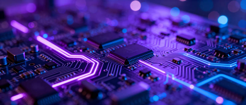 霓虹电路板图片