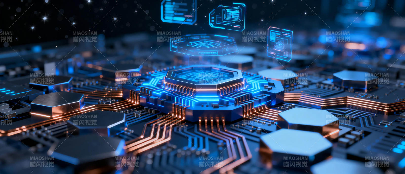 未来芯片科技图片