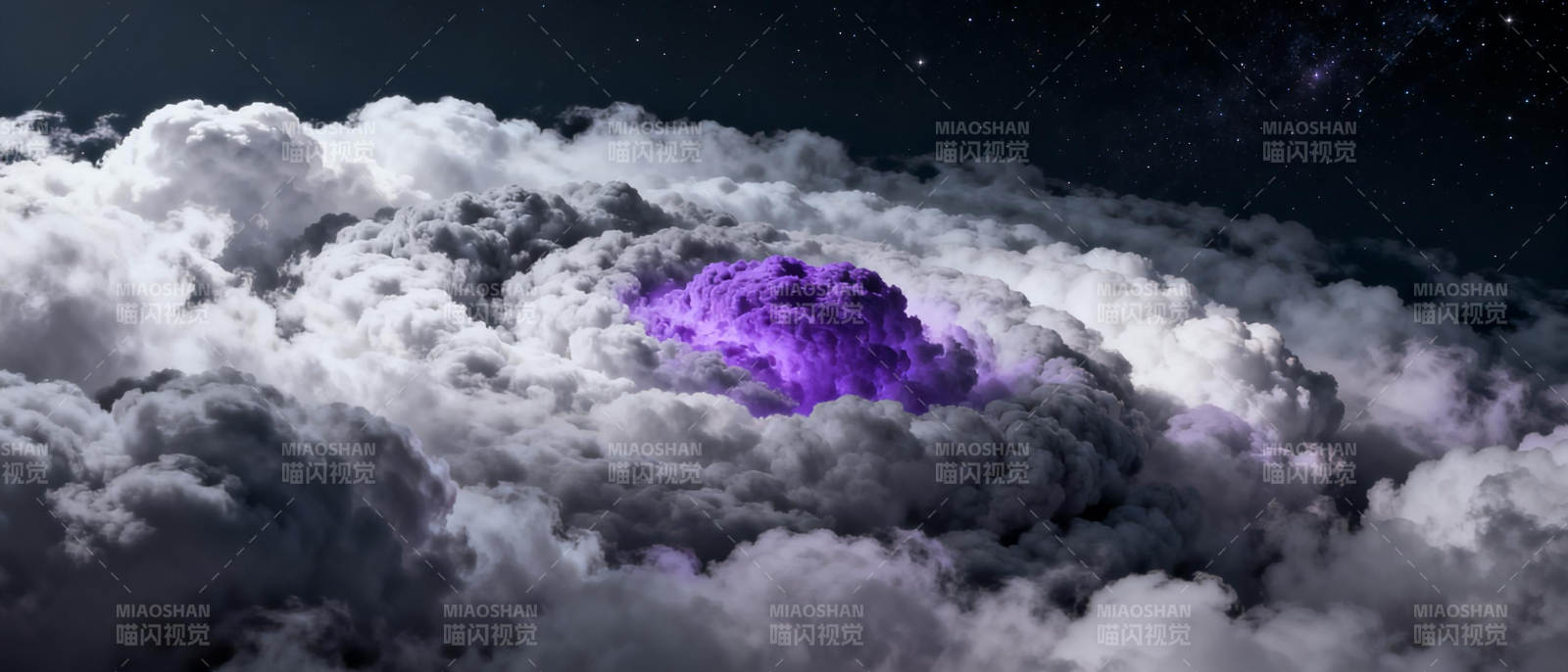 紫云破晓图片