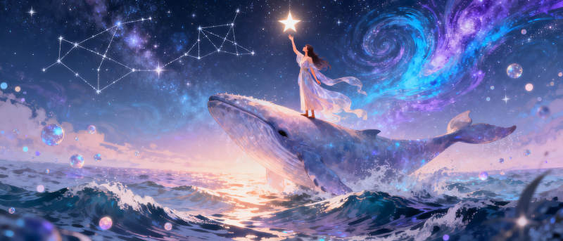 星海鲸梦图片