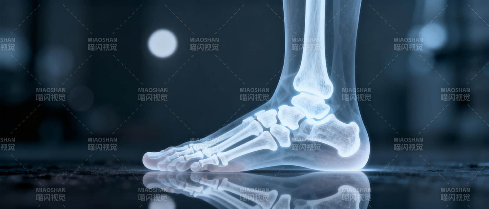 足骨X光透视图图片
