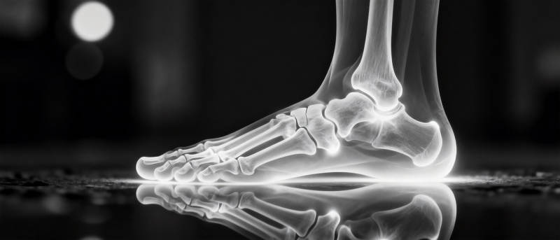足骨X光影像图片