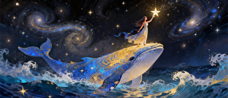星海鲸梦图片